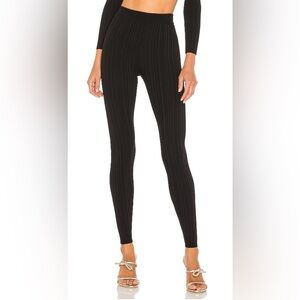 NWOT Michael Costello X REVOLVE Knit Ribbed Leggings, Size XXS